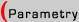 Parametry